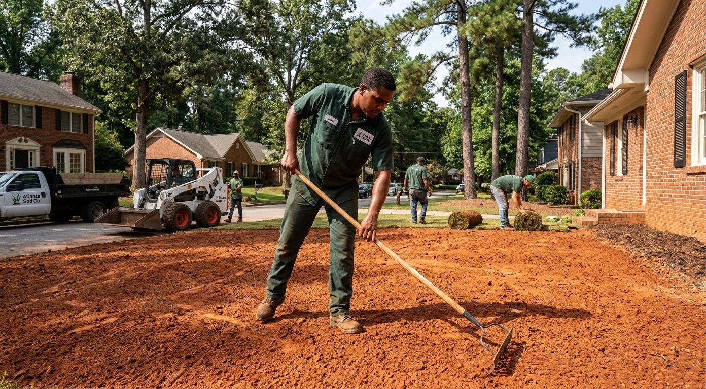 Lawn Prep & Grading in Atlanta, Georgia
