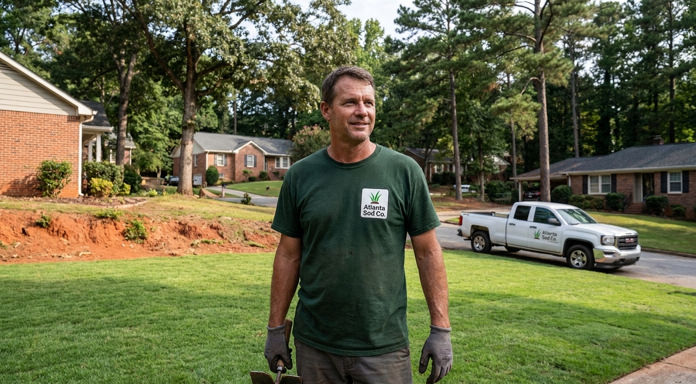 Lead sod installer portrait
